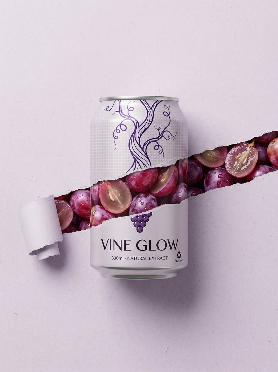 Grape Can – “Vine Glow”

Minimalist product photography of a