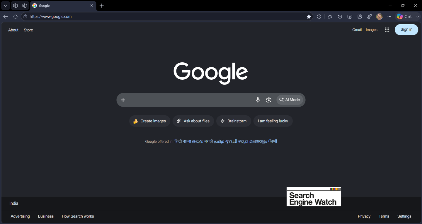 Google Reportedly Testing New Homepage: Create Images, Analyze Files—but No Search Button