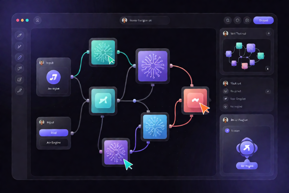 Build a Multiplayer Jev and LLM Workflow Builder with Liveblocks