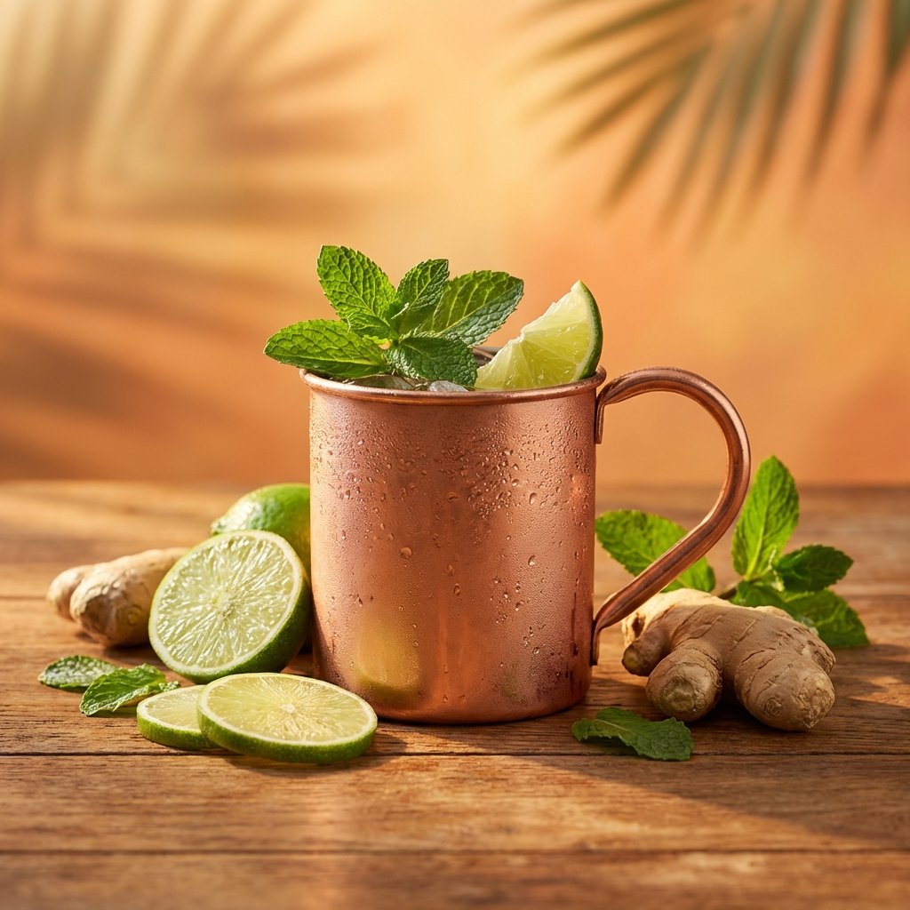 A high-end studio photograph of a [YOUR COCKTAIL], shot from