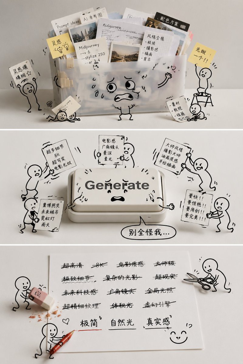 生成一张真实产品摄影与手绘涂鸦结合的创意图片，竖版 4:5，干净浅灰背景，一个真实质感的半透明文件夹或桌面文件收纳盒放在