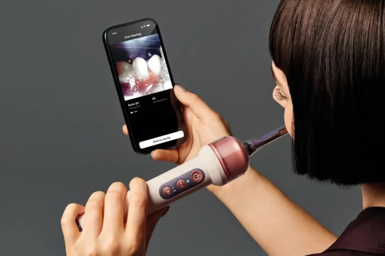 Dyson launches CameraJet, a smart electric toothbrush with a built-in camera that uses AI to detect gaps between teeth and automatically spray mouthwash