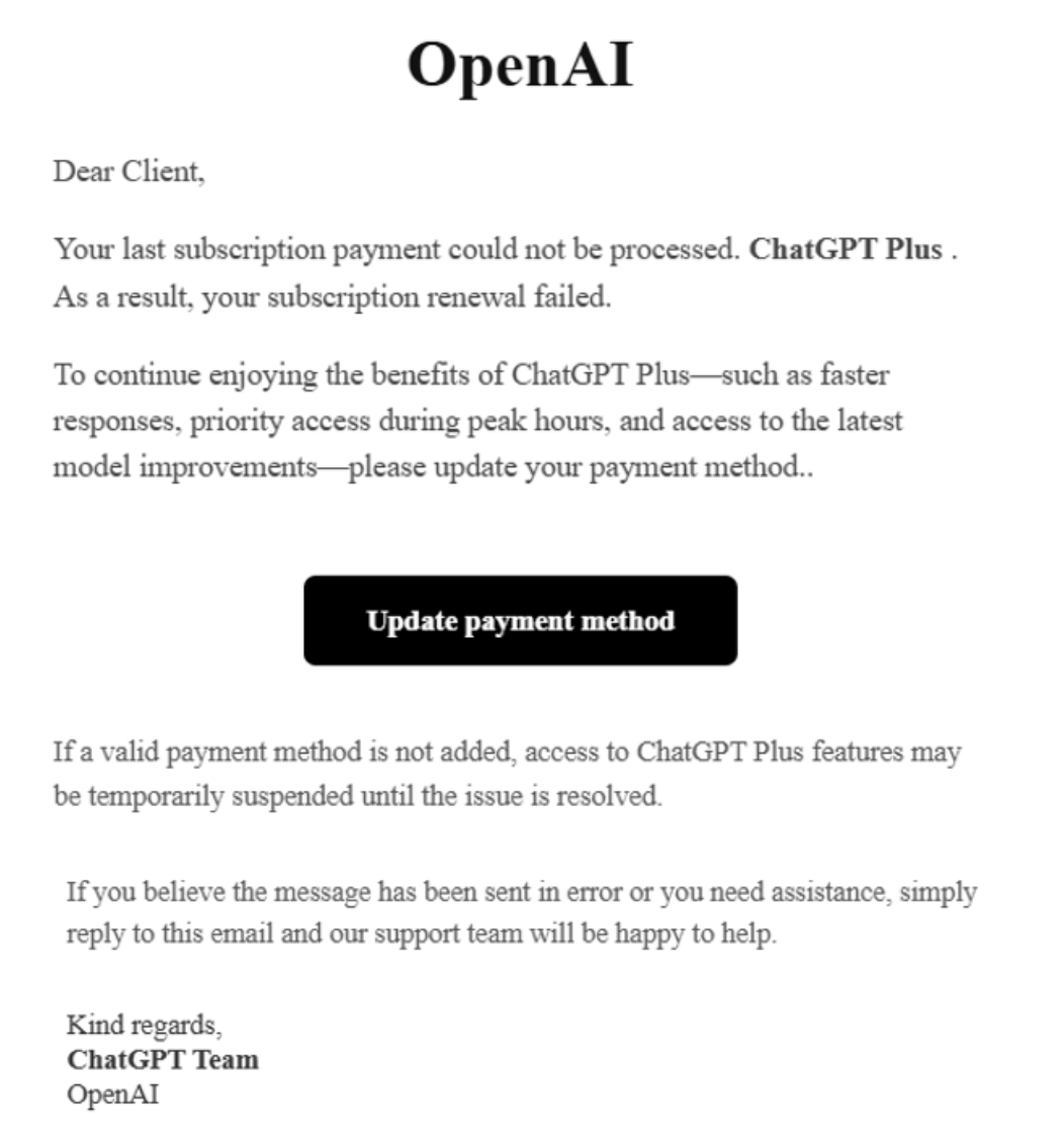 Security Firm Check Point: OpenAI’s ChatGPT Enters the “Top 10 Most Impersonated Brands” List for the First Time