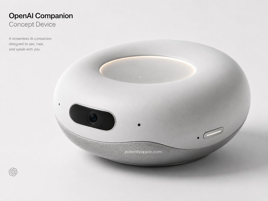 Gurman Reveals OpenAI’s First AI Hardware: Donut-Shaped, Hockey-Puck-Sized, with Advanced Voice Interaction and More