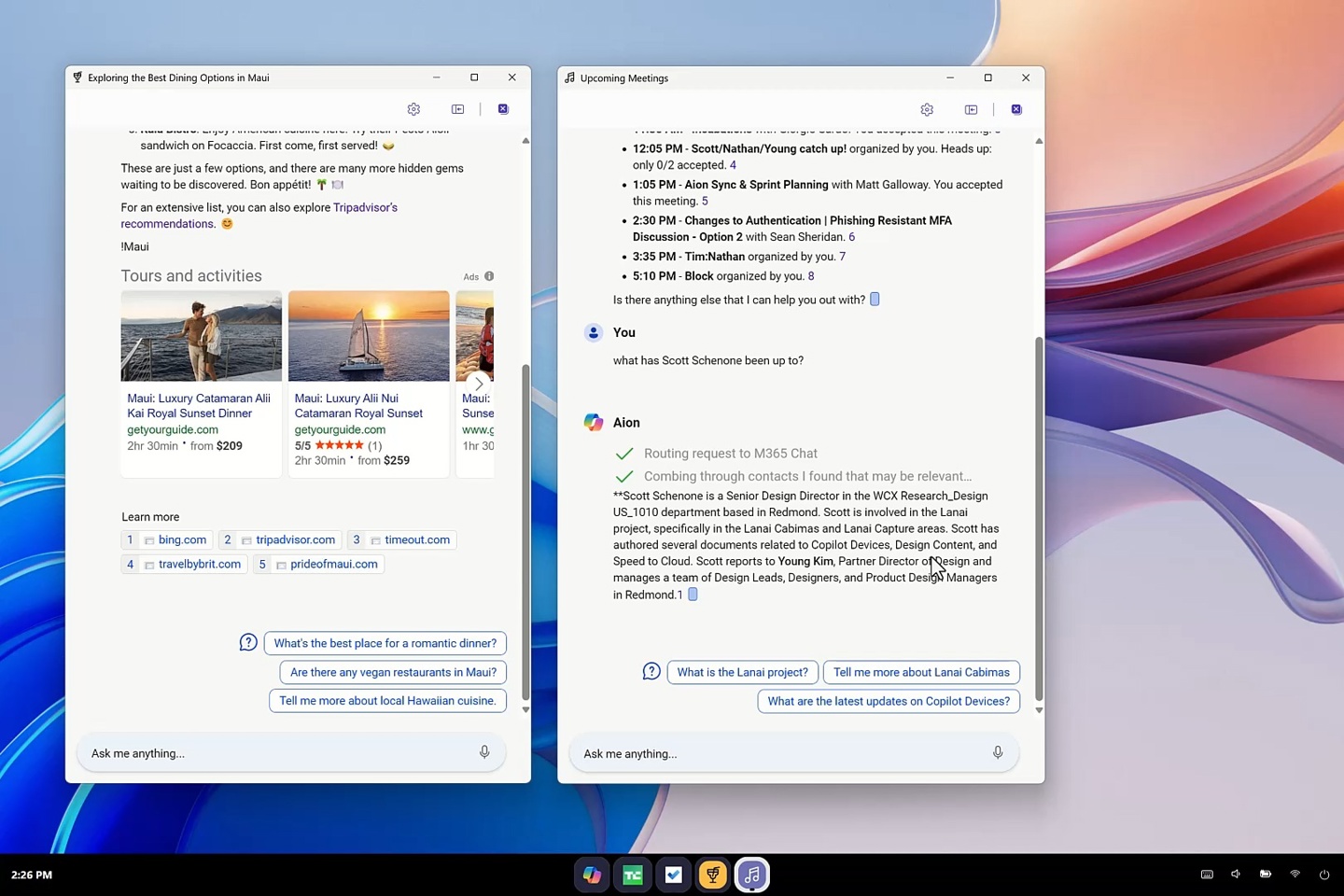 Microsoft Aion AI agent system revealed, with Copilot at its core