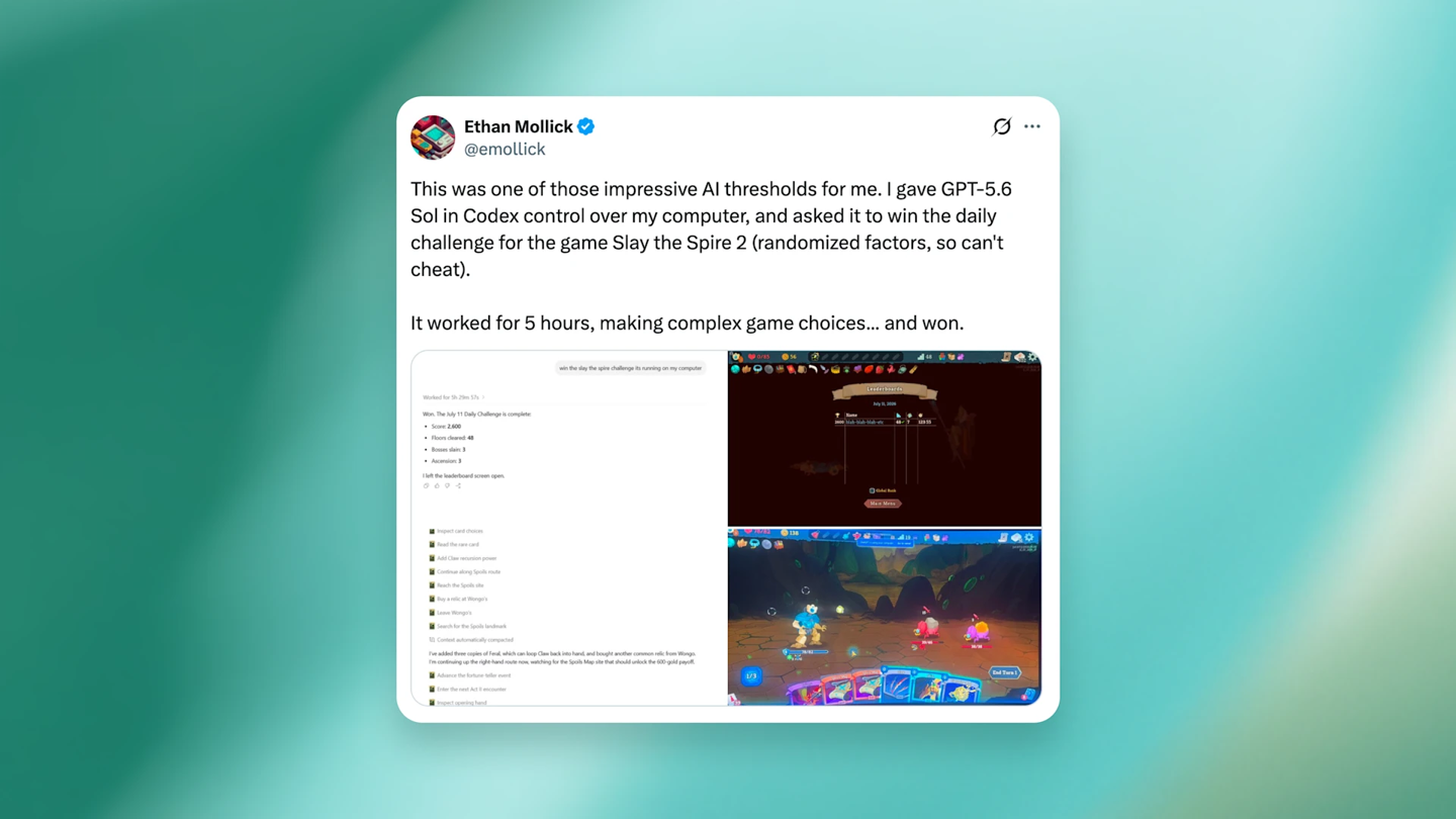 OpenAI’s two improvements raise GPT-5.6 Sol’s score by 188% on the AI benchmark ARC-AGI-3
