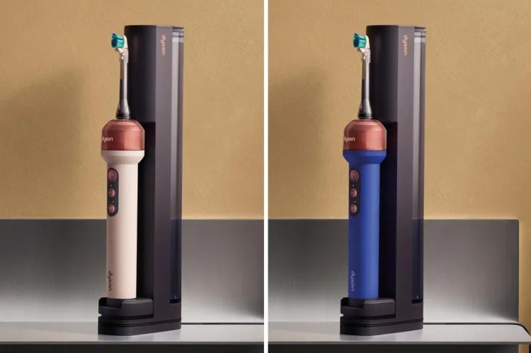 Dyson launches CameraJet, a smart electric toothbrush with a built-in camera that uses AI to detect gaps between teeth and automatically spray mouthwash