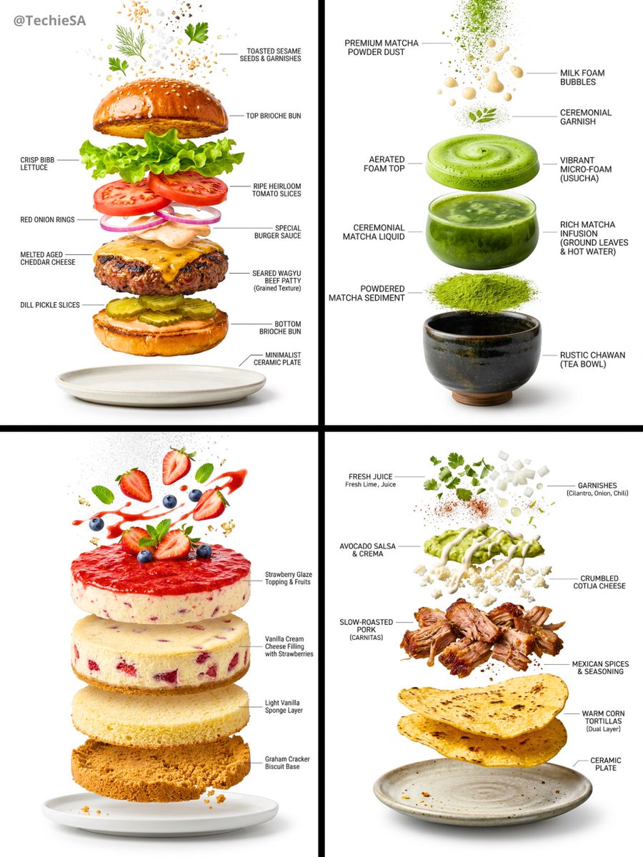 Create a hyper-realistic exploded vertical infographic compo