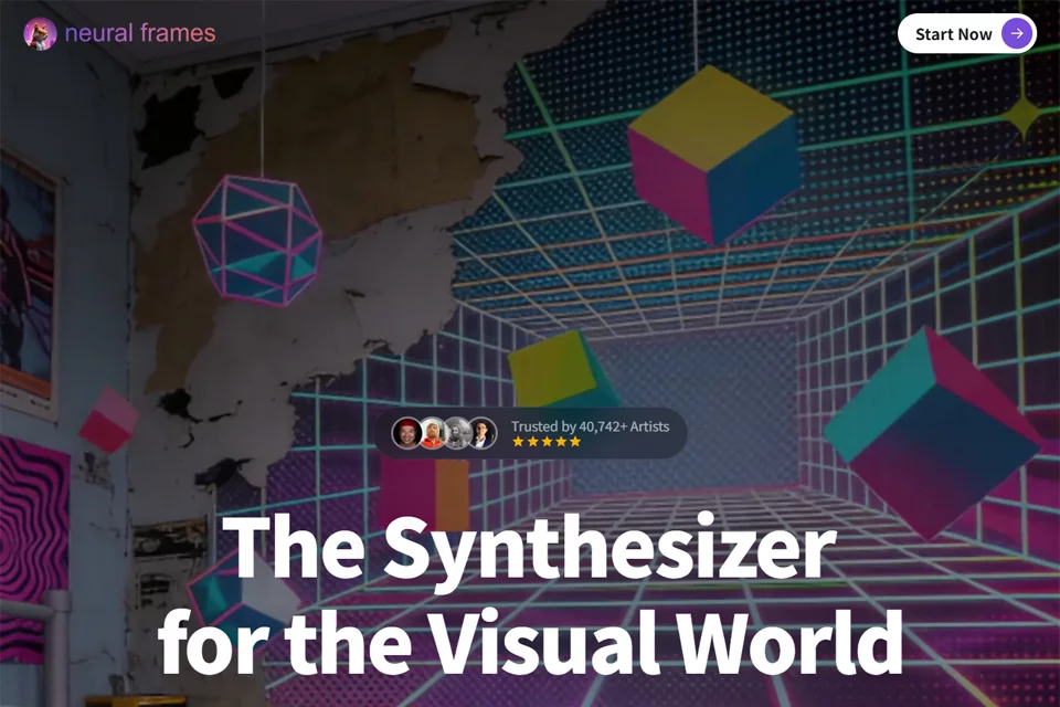 Neural Frames AI music video creation platform cover