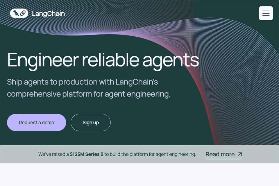 LangChain AIアプリ開発フレームワークの製品紹介画像