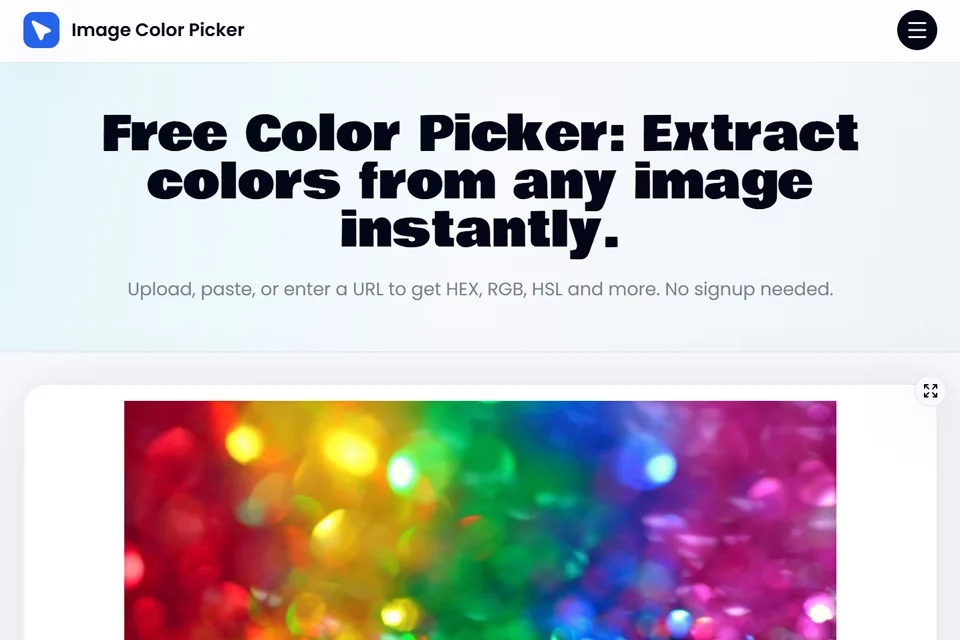 Color Picker from Image 제품 표지