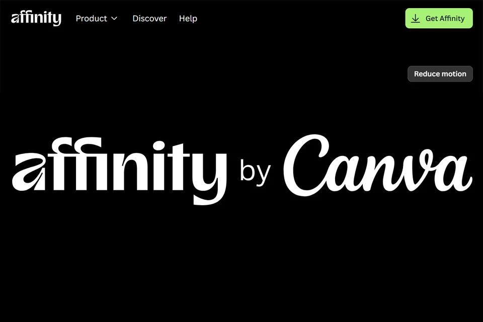 ベクター描画、ピクセル編集、ページレイアウトを統合したAffinityのデザイン作業画面